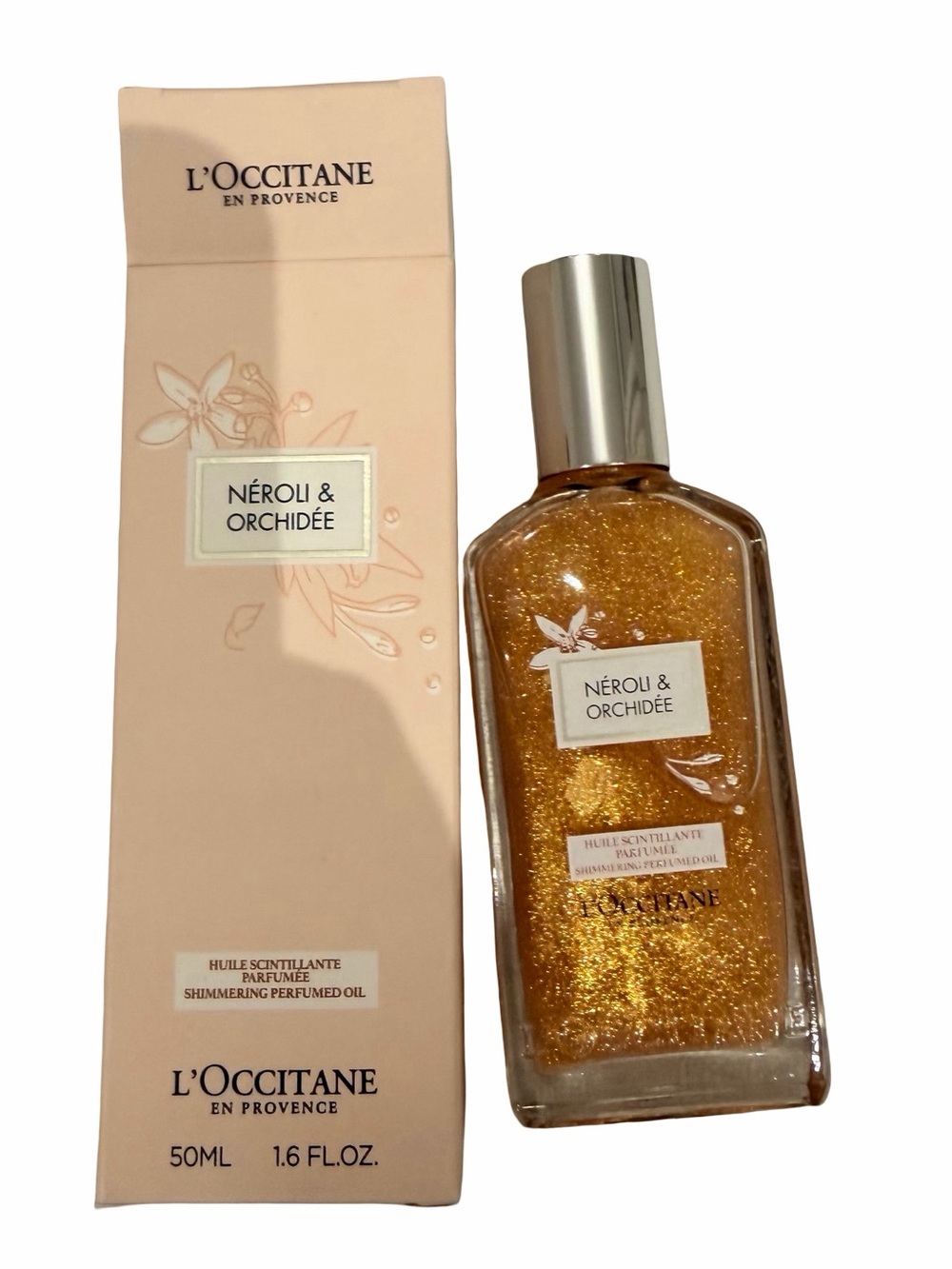 L'OCCITANE Néroli & Orchidée Shimmering Oil - Peach Pink